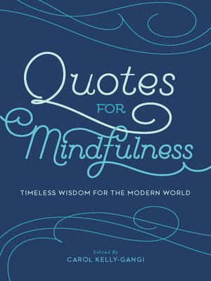 cover image of Quotes for Mindfulness